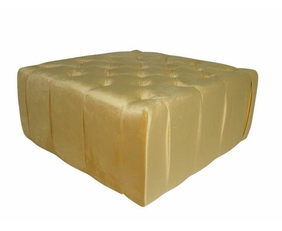 Пуф АУ-12 TOGAS (COL 09) велюр горчичный | Интернет магазин мебели и декора LifeDekor