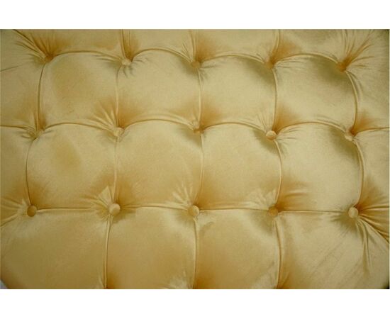 Пуф АУ-12 TOGAS (COL 09) велюр горчичный, изображение 2 | Интернет магазин мебели и декора LifeDekor