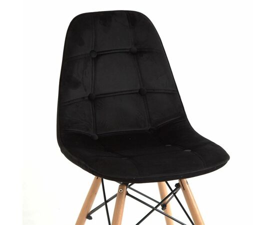 Стул 301K /Alex soft (B-4) Black Velvet, изображение 2 | Интернет магазин мебели и декора LifeDekor