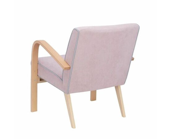 Кресло Шелл (Дуб / ткань Soro 61, Кант Fancy 85), изображение 2 | Интернет магазин мебели и декора LifeDekor