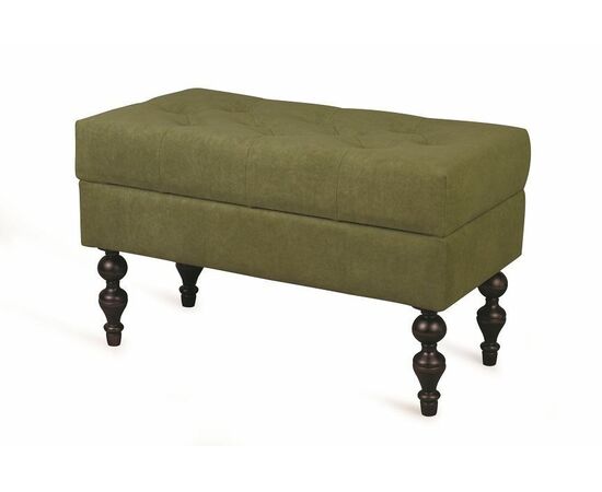 Банкетка Виктория (темный тон / G09 - малахит), изображение 2 | Интернет магазин мебели и декора LifeDekor