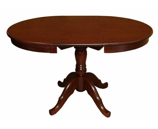 Стол Круглый (Махагон / массив березы, Шпон), изображение 2 | Интернет магазин мебели и декора LifeDekor