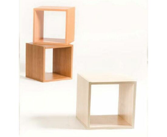 Полка Кубик-1 (Дуб беленый), изображение 2 | Интернет магазин мебели и декора LifeDekor