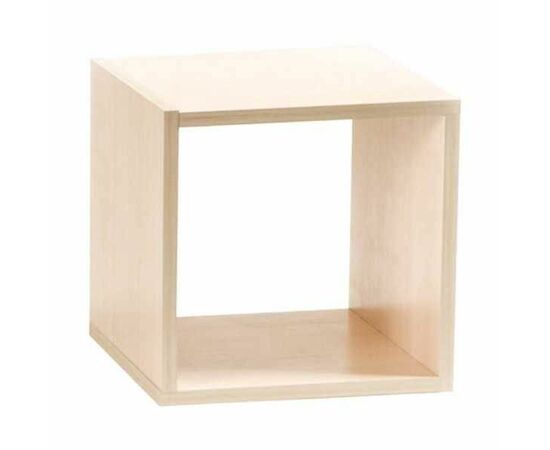 Полка Кубик-1 (Дуб беленый) | Интернет магазин мебели и декора LifeDekor