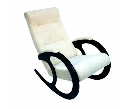 Кресло-качалка  Модель №3  (Verona Vanila/Венге) | Интернет магазин мебели и декора LifeDekor