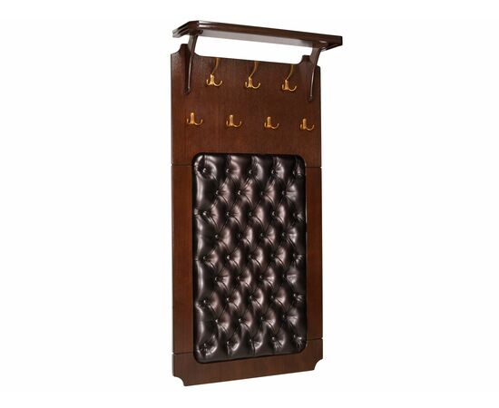 Вешалка Патриция орех, к/з Орегон 120 | Интернет магазин мебели и декора LifeDekor