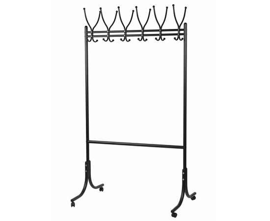 Вешалка напольная на колесах М 11 чёрный | Интернет магазин мебели и декора LifeDekor