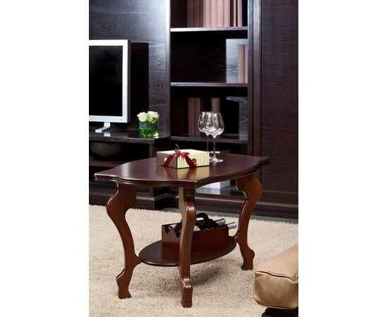 Стол журнальный Берже 1 средне-коричневый | Интернет магазин мебели и декора LifeDekor