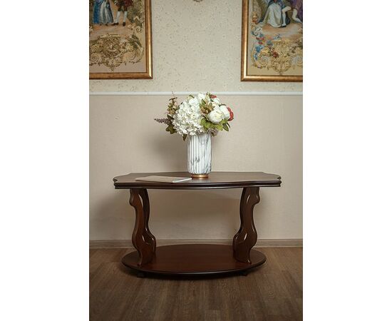 Стол журнальный Берже 3 темно-коричневый | Интернет магазин мебели и декора LifeDekor