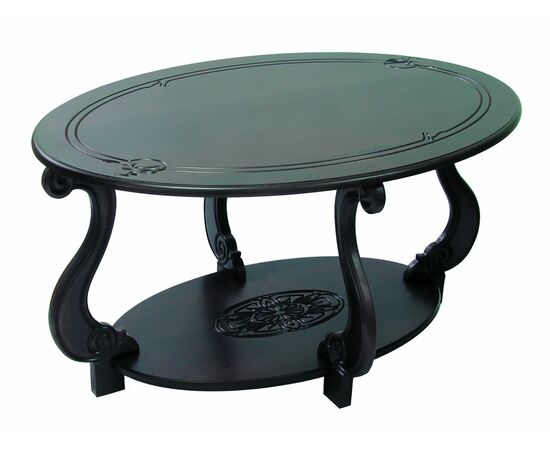 Стол журнальный Овация (М) темно-коричневый | Интернет магазин мебели и декора LifeDekor