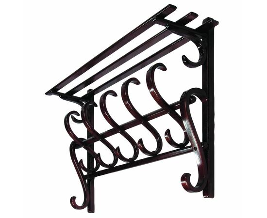 Вешалка настенная В 7Н махагон | Интернет магазин мебели и декора LifeDekor