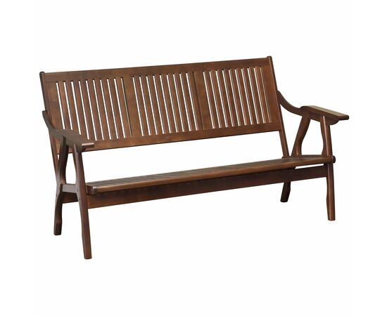 Диван-скамья Массив решетка, каркас орех | Интернет магазин мебели и декора LifeDekor