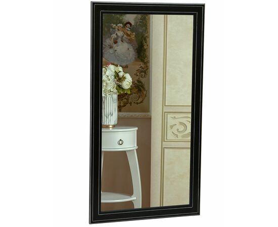 Зеркало Васко В 61Н венге/серебро 110 см х 60 см | Интернет магазин мебели и декора LifeDekor