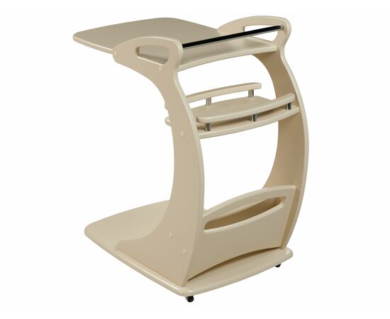 Подкатной столик Фаворит дуб шампань | Интернет магазин мебели и декора LifeDekor