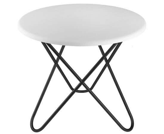 Стол журнальный BeautyStyle 20 белый/черный | Интернет магазин мебели и декора LifeDekor