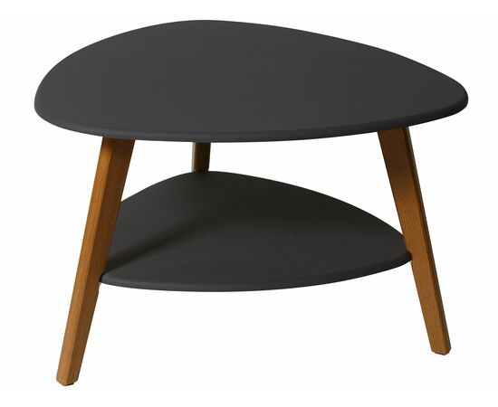 Стол журнальный Бруклин графит/дуб светлый | Интернет магазин мебели и декора LifeDekor