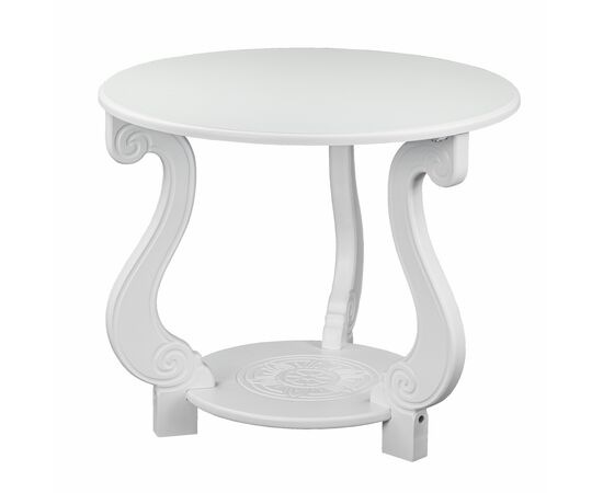 Стол журнальный Грация (М) ЛАЙТ белый | Интернет магазин мебели и декора LifeDekor