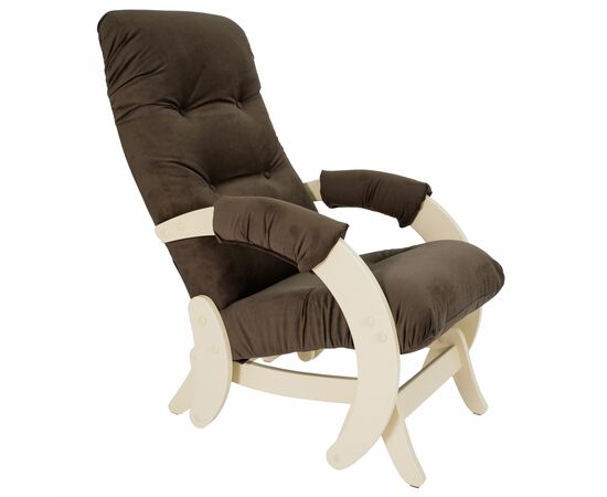 Кресло-маятник Модель 68 Ткань MAXX235, каркас дуб шампань | Интернет магазин мебели и декора LifeDekor