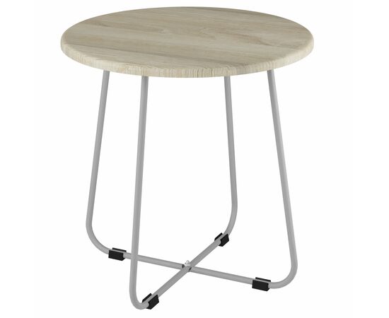 Стол журнальный BeautyStyle 14 дуб сонома/металлик | Интернет магазин мебели и декора LifeDekor