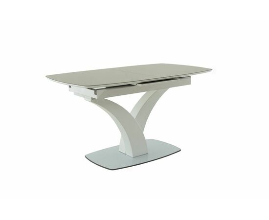 Стол Нотр Дам MODERNE стекло OPTIWHITE 1400(1800)*850, Капучино, изображение 6 | Интернет магазин мебели и декора LifeDekor