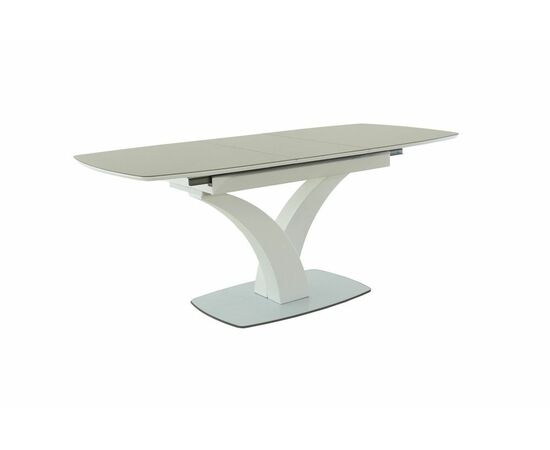 Стол Нотр Дам MODERNE стекло OPTIWHITE 1400(1800)*850, Капучино, изображение 4 | Интернет магазин мебели и декора LifeDekor