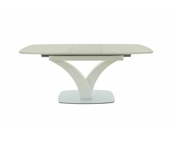 Стол Нотр Дам MODERNE стекло OPTIWHITE 1400(1800)*850, Капучино | Интернет магазин мебели и декора LifeDekor