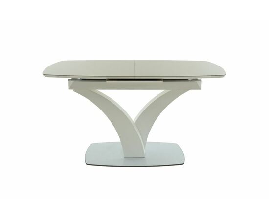 Стол Нотр Дам MODERNE стекло OPTIWHITE 1400(1800)*850, Капучино, изображение 7 | Интернет магазин мебели и декора LifeDekor