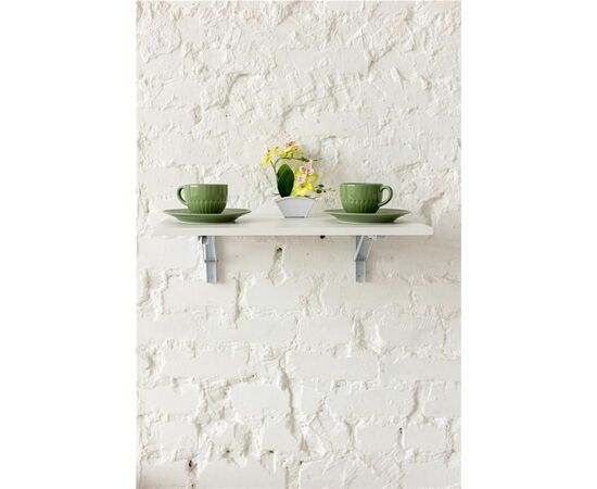 Стол настенный, складной (СЛСК 600 / белый), изображение 4 | Интернет магазин мебели и декора LifeDekor