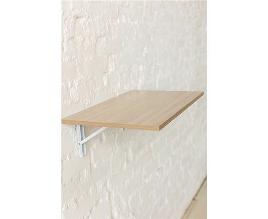 Стол настенный, складной (СЛСК 600 / ясень шимо светлый), изображение 3 | Интернет магазин мебели и декора LifeDekor