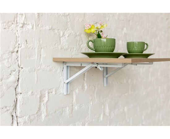 Стол настенный, складной (СЛСК 600 / ясень шимо светлый), изображение 6 | Интернет магазин мебели и декора LifeDekor