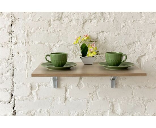 Стол настенный, складной (СЛСК 600 / ясень шимо светлый), изображение 7 | Интернет магазин мебели и декора LifeDekor