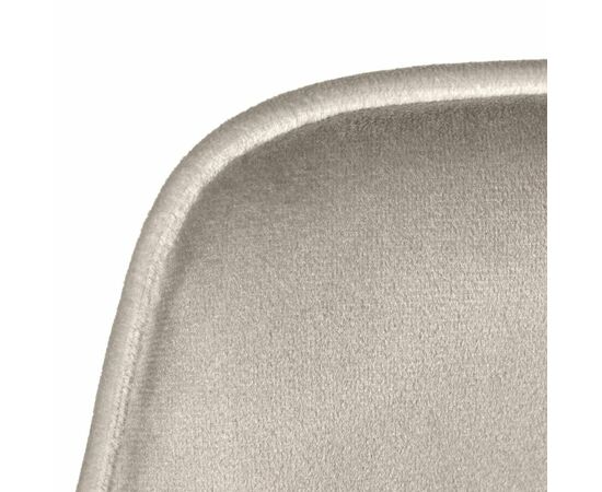 Стул полубарный Dave латте с жаккардом, с поворотным механизмом, изображение 5 | Интернет магазин мебели и декора LifeDekor