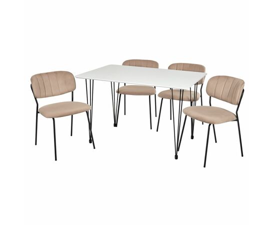 Стул Carol латте, изображение 11 | Интернет магазин мебели и декора LifeDekor