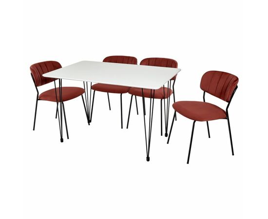 Стул Carol терракотовый, изображение 13 | Интернет магазин мебели и декора LifeDekor