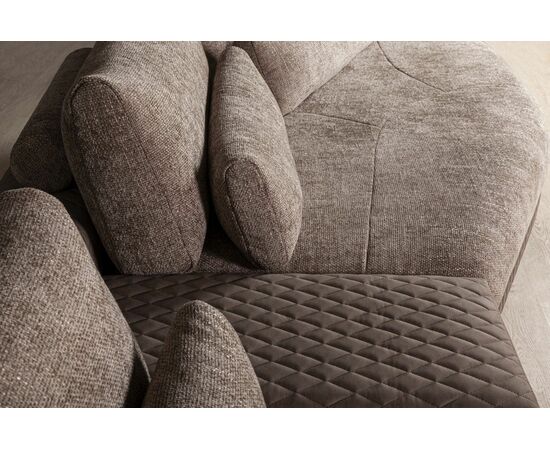 Aldo угловой модульный диван с терминальным углом и баром, изображение 7 | Интернет магазин мебели и декора LifeDekor