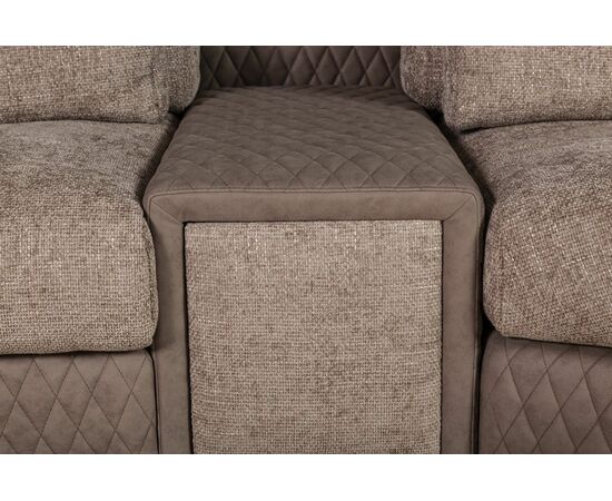 Aldo угловой модульный диван с терминальным углом и баром, изображение 8 | Интернет магазин мебели и декора LifeDekor