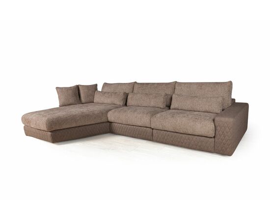 Aldo угловой модульный диван с терминальным шезлонгом, изображение 2 | Интернет магазин мебели и декора LifeDekor