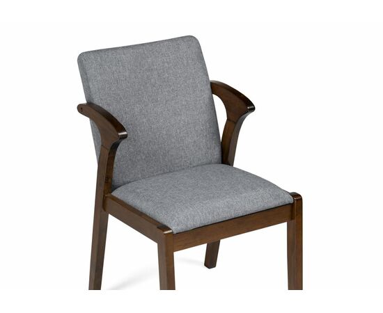 Стул деревянный Artis cappuccino / grey, изображение 5 | Интернет магазин мебели и декора LifeDekor