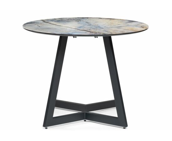 Стол Алингсос 100(140)х100х76 магеллан / черный, изображение 5 | Интернет магазин мебели и декора LifeDekor