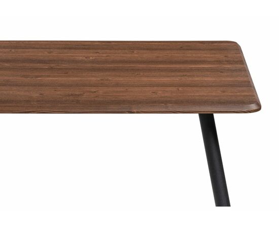 Стол деревянный Кангас 120х80х77 орех кантри / черный, изображение 4 | Интернет магазин мебели и декора LifeDekor