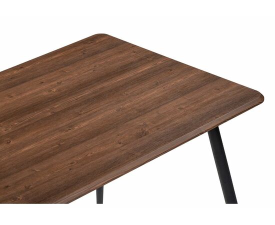 Стол деревянный Кангас 120х80х77 орех кантри / черный, изображение 5 | Интернет магазин мебели и декора LifeDekor