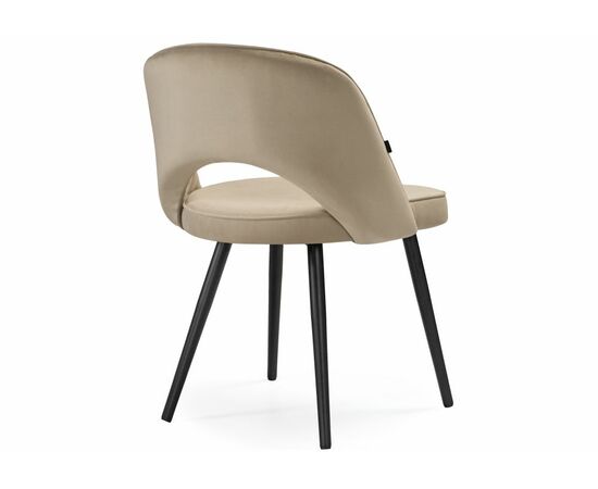 Стул деревянный Сандвикен черный / velutto 05, изображение 4 | Интернет магазин мебели и декора LifeDekor