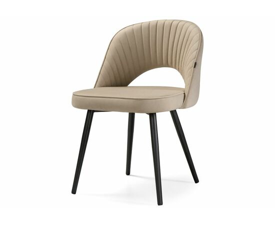 Стул деревянный Сандвикен черный / velutto 05, изображение 5 | Интернет магазин мебели и декора LifeDekor