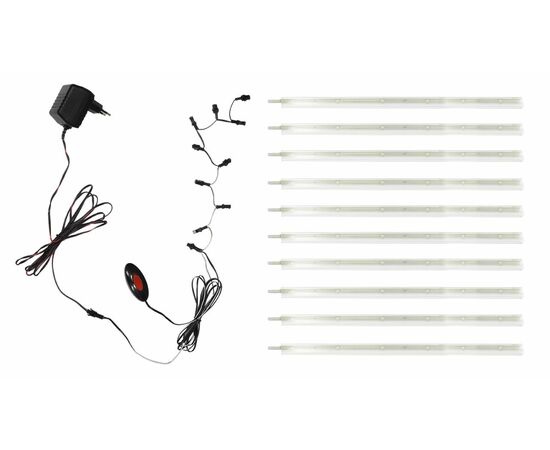 Набор LED подсветки для 10-ти полок | Интернет магазин мебели и декора LifeDekor