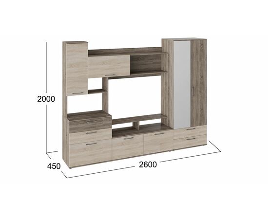 Набор мебели для общей комнаты «Марта», изображение 2 | Интернет магазин мебели и декора LifeDekor