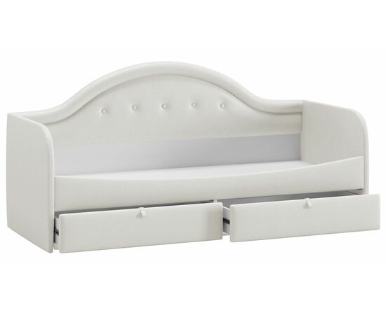 Кровать «Адель» с мягкой спинкой тип 1, изображение 3 | Интернет магазин мебели и декора LifeDekor