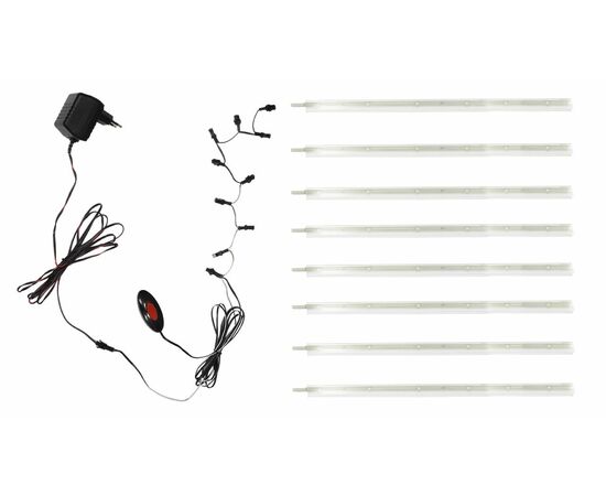 Набор LED подсветки для 8-ми полок | Интернет магазин мебели и декора LifeDekor