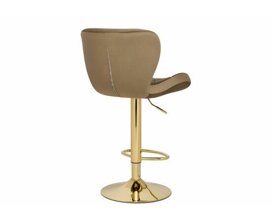 Барный стул Porch бежевый / золотой, изображение 4 | Интернет магазин мебели и декора LifeDekor