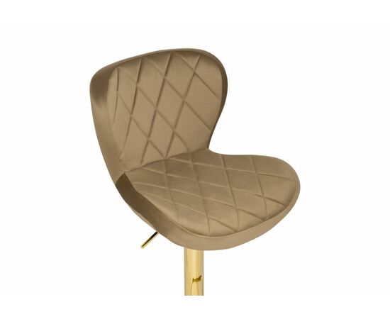 Барный стул Porch бежевый / золотой, изображение 5 | Интернет магазин мебели и декора LifeDekor