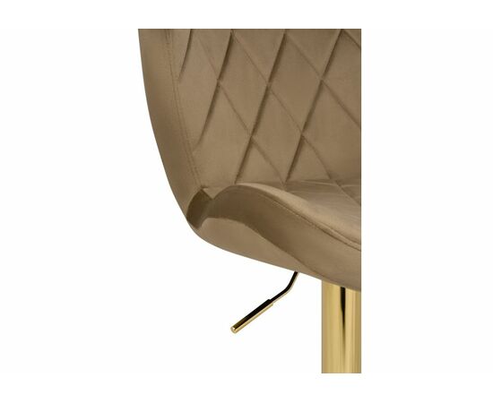 Барный стул Porch бежевый / золотой, изображение 6 | Интернет магазин мебели и декора LifeDekor
